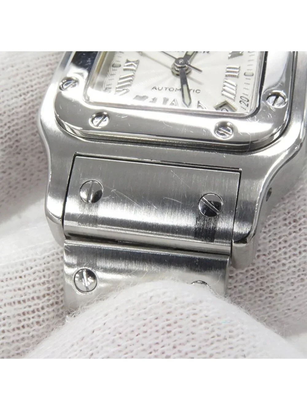 Cartier Santos Galbee SM Limited Watch Silver Dial